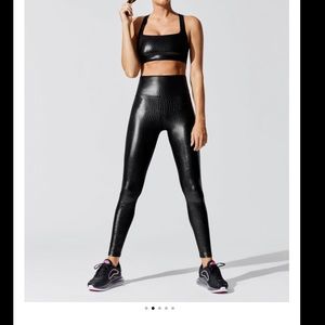 Carbon38 Takara Leggings in Crocodile